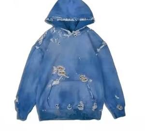 Top à la mode Sun Faded Hoodies doux et lisse confortable séchage rapide street wear anti-rétrécissement tendance hommes à capuche et bas quantité minimale de commande pour hommes - Product Image 2