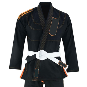 สีดำงานพิมพ์โลโก้ออกแบบได้ตามต้องการใหม่ล่าสุดเครื่องซักได้เครื่องแบบ Jiu Jitsu ศิลปะการสมรสโดยอุตสาหกรรมที่น่าตื่นตาตื่นใจ - Product Image 5