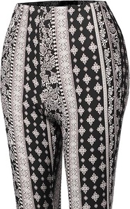 Pantalon évasé en cuir pour femmes de grande taille avec motif en peau de serpent pantalon imprimé respirant à séchage rapide écologique OEM - Product Image 5