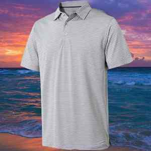 Polos classiques extensibles à quatre voies personnalisés, polos pour hommes Polos de qualité supérieure confortables de style unique - Product Image 3