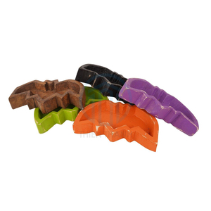 Juego de decoración de tazón de masa de Halloween, tazón de masa de madera, para el hogar Decoración rústica, centro de mesa, compra hecha a mano en Vietnam - Product Image 6