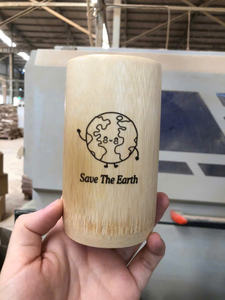 Gobelet en bambou de style écologique fabriqué à partir de fibres composites naturelles pour l'utilisation des boissons Production au Vietnam - Product Image 2