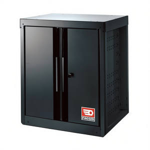 Armoire à outils solide Facom Black Low Unit avec 2 portes et 1 étagère - Product Image 2