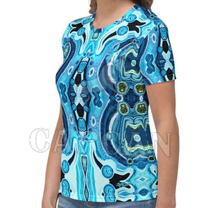 Camisetas estampadas de ropa de mujer de alta calidad con diseño personalizado Camisetas estampadas de calle para superventas - Product Image 4