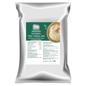 เครื่องทำความสะอาดเครื่องเทศเดียวสมุนไพรเวียดนามแห้ง + 84962899212พริกไทยดำพริกไทยขาวเกรด1 500กรัม/ลิตร550กรัม/ลิตร5มม. 600กรัม/ลิตร - Product Image 1