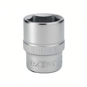 Hazet 3/8'' 6-Point Square <b>Socket</b> with Traction Profile and Knurling - Product Image 2