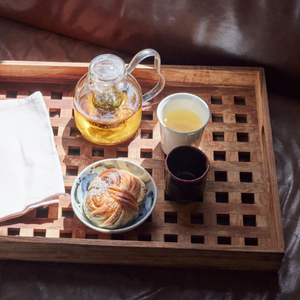 Luxury Wooden Tray Home Best Wooden Solid Serving Tray Custom Size and Shape for Dinnerware Kitchen Usage Serving Tray Wooden - Product Image 5