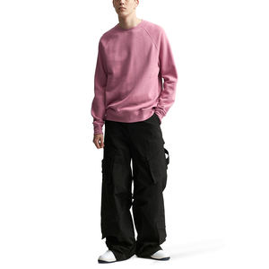 Fabricants personnalisé délavé à l'acide 240g coton vierge décontracté coupe régulière vintage surdimensionné uni anti-rides brodé - Product Image 5