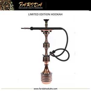 Cachimba de Lujo Premium Farida 2022, Mini Cachimba de Latón Macizo Hecha a Mano, Edición Limitada, Diseño Único con Técnica de Espejo, Gran Venta - Product Image 6