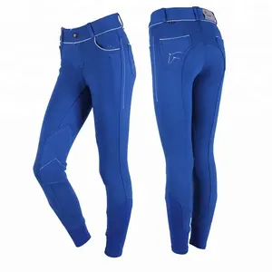 Custom Men's Horse Riding Breeches Silicon <b>Knee</b> <b>Patch</b> Nylon Material Shin Guard Sports Compression Protection Leg Guards Warmers - Product Image 5