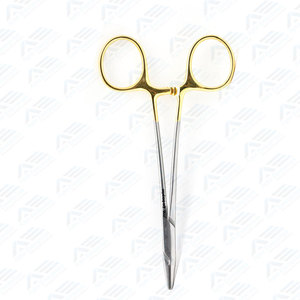 Portaagujas Halsey de 127 mm con Punta Lisa TC, Portaagujas Dentales de Acero Inoxidable con Mordazas Lisas - Product Image 3
