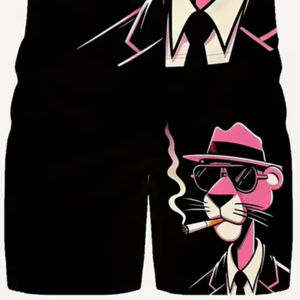 Camiseta de manga corta con estampado deportivo informal para hombre, conjunto de pantalones cortos, transpirable, colección de verano para exteriores, ropa deportiva para adultos - Product Image 4