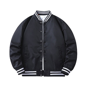 Chaqueta Bomber de Cuello Alto de Alta Visibilidad para Hombre, Hecha a Medida, Tela de Lona de Alta Calidad, Tallas Grandes, Precio al por Mayor para Invierno - Product Image 1