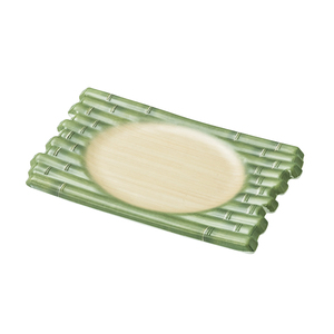 Plato Rectangular de <span class=keywords><strong>Melamina</strong></span> de 10 y 12 Pulgadas, Estilo Bambú, Forma de Barco, Irrompible, <span class=keywords><strong>para</strong></span> Postres, <span class=keywords><strong>Vajilla</strong></span> <span class=keywords><strong>para</strong></span> Restaurante - Product Image 1