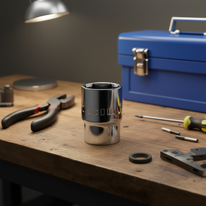 ชุดประแจหกเหลี่ยมและประแจขันหัวสี่เหลี่ยมขนาด 1/4 นิ้ว ชุบโครเมียม - Product Image 3