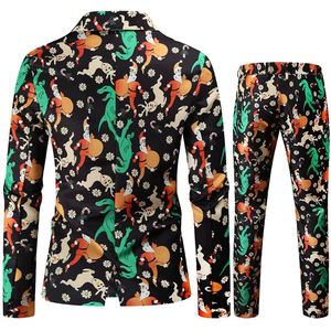 ชุดสูทผู้ชายคุณภาพดีแบบสั่งตัด ชุดสูทสามชิ้นสำหรับผู้ชาย ขายส่งชุดสูทธุรกิจ เสื้อโค้ทและกางเกง ชุดสูทสำหรับงานแต่งงานและงานเลี้ยง - Product Image 4