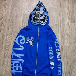 เสื้อฮู้ดมีซิปรูดซิปสำหรับผู้ชายผ้าฝ้ายแบบมีฮู้ดแบบทำจาก100% สั่งพิมพ์โลโก้ได้ตามต้องการ - Product Image 1