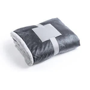 Coral Fleece Sherpa Fleece Blanket for Custom Merchandising - Product Image 1