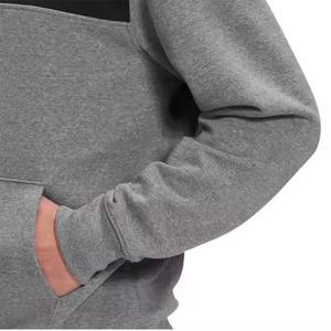 Meilleur prix pull hommes sweats à capuche pour la saison d'hiver décontracté impression polaire grande taille Service prêt à expédier panneau sweats à capuche 2026 - Product Image 5