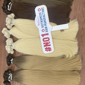 Extensiones de cabello Remy virgen de doble trama, máquina vietnamita lista para enviar de gran calidad, gran stock, sin enredos que se desprenden - Product Image 3