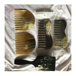 หวีฮอร์นธรรมชาติสำหรับดูแลเส้นผม-คุณภาพสูงทำด้วยมือสำหรับการสั่งซื้อจำนวนมากในราคาขายส่ง - Product Image 5