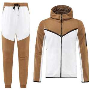 Chándal de algodón con estampado de sublimación para hombre, ropa deportiva de algodón 100%, atuendo personalizado para correr en el gimnasio, suministro de fábrica - Product Image 2