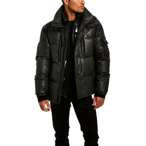 Chaqueta Acolchada para Hombre, Impermeable, Rellena de Algodón y Forrada, Resistente al Viento, Colores Personalizados, Estilo Urbano, Venta al Por Mayor Directa de Fábrica - Product Image 3