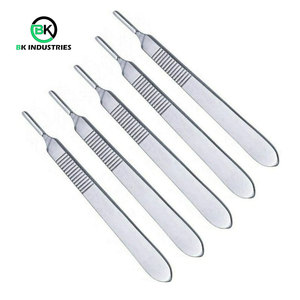 Manche de scalpel chirurgical de haute qualité pour la chirurgie vétérinaire et humaine, manche de scalpel léger en acier inoxydable - Product Image 2