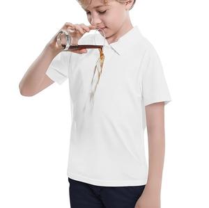 New Arrival Autumn 100% Cotton Baby <b>Boys</b> Kids Plain Blank <b>Polo</b> <b>Shirts</b> for School Uniform With Short Sleeve for <b>Boys</b> Breathable - Product Image 3
