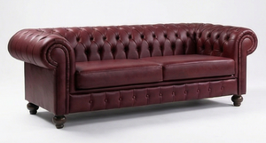 Nouvelle arrivée ARSU, canapé de bureau moderne et durable, en cuir PU, pieds en plastique, deux places, forme ovale, accoudoirs encastrés, canapé d'attente, hôtel - Product Image 4