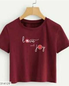 High Quality 220gsm 100% Cotton Women's <b>Crop</b> <b>Tops</b> Blank Crew Neck Short Sleeve T-shirts for Women Wholesale Custom Logo Printing - Product Image 6