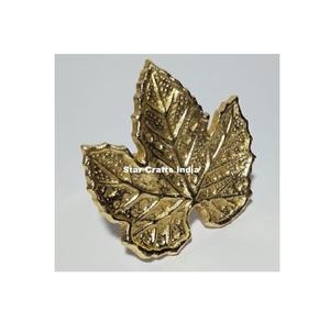 High Quality Roll up the Leaf Originality Antique Silver Napkin <b>Rings</b> <b>for</b> Wedding Dinning Shiny Polished <b>Metal</b> Napkin <b>Ring</b> - Product Image 5