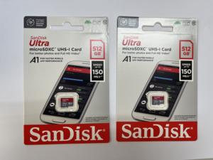 100% Original Sandisk 512GB Micro carte mémoire SDSQUAC-512G-GN6MN U1/A1 caméras compatibles en plastique lecteurs MP3 DVRs tablette PC - Product Image 4