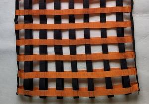 Cheval de bande PP plié Portable avec sac de foin sac de foin multi-grille cheval sac d'alimentation lente fournitures équestres - Product Image 4