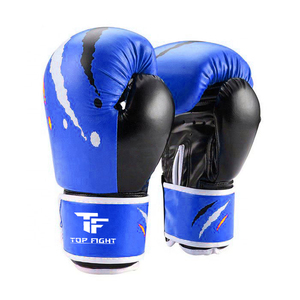 นวมต่อยมวย100% หนังวัวแท้ MMA มวยไทยนวมฝาแฝดฝึกฝนใหม่ออกแบบได้ตามต้องการ - Product Image 1