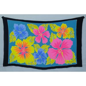 Pareos Hawaianos Pintados a Mano 100% Rayón de Alta Calidad, Ropa de Playa Personalizada al por Mayor, Cubierta para las Islas del Pacífico Asiático HPAG038-01-180 - Product Image 1