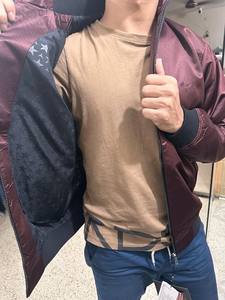 Chaqueta Bomber de Invierno Antibacteriana Ecológica Personalizada para Hombre, Talla Grande, Cuello Alto de Alta Calidad, Directo de Bangladesh - Product Image 5