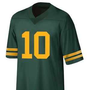 เสื้อยืดตาข่ายเข้ารูปเสื้อเจอร์ซีย์กีฬาอเมริกันฟุตบอลแบบสตรีท - Product Image 2