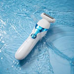 Afeitadora Eléctrica Femenina Inalámbrica, Diseño Húmedo/Seco, para el Cuerpo, Axilas, Piernas, Resistente al Agua, para el Área del Bikini, IPX7 - Product Image 4