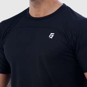 Black <b>Flex</b> Flow Tee for Gymnastics Performance Clothing - Product Image 6