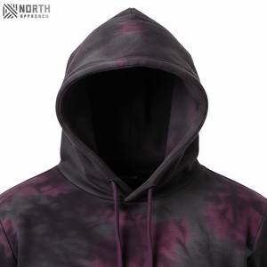 Ensemble mode décontractée Survêtement délavé à l'acide évasé pour hommes Vente en gros Ensemble de jogging deux pièces Survêtement de luxe teinté teint pour hommes - Product Image 4