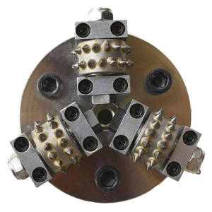 Plaque de martelage à double couche de 125 mm (5 po) à ressort, 3 rouleaux, 30 pointes pour meuleuse d'angle, préparation de surface, élimination de revêtement antidérapant - Product Image 2