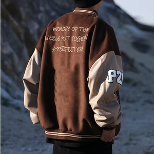 Veste universitaire en polaire personnalisée de haute qualité pour hommes, nouveau style respirant, le plus populaire au Pakistan - Product Image 5