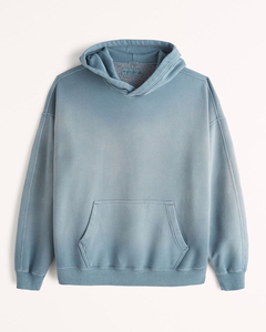 Vente en gros 100% sweats à capuche en coton pour hommes respirant léger style décontracté teint uni bas quantité minimale de commande pour moto vêtements de course automobile - Product Image 3