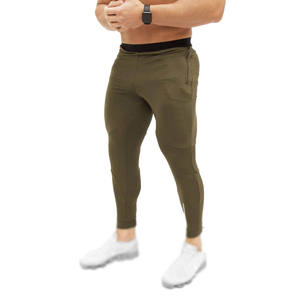 Pantalones deportivos de alta calidad para hombre, pantalones de chándal de otoño para corredores, ropa de marca plana para entrenamientos de Culturismo - Product Image 1