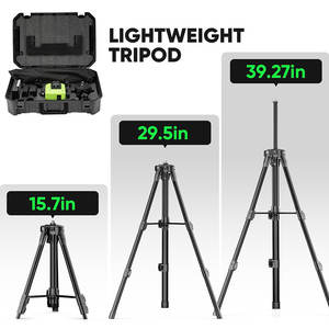 ชุดเลเซอร์ระดับ 16 เส้น สีเขียว 4D ปรับระดับอัตโนมัติ พร้อมอุปกรณ์เสริมสำหรับงานก่อสร้างและปรับปรุงบ้าน - Product Image 4