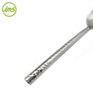 Vente en gros de cuillère à dîner en marteau en acier inoxydable poli miroir de qualité supérieure - Product Image 3