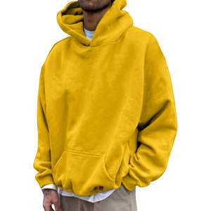 Hip Hop Sudadera con capucha Parejas Casual Loose Fit Pullover Con capucha de alta calidad Unisex Algodón Grueso Heavyweight Pullover Maroon Hoodie - Product Image 3