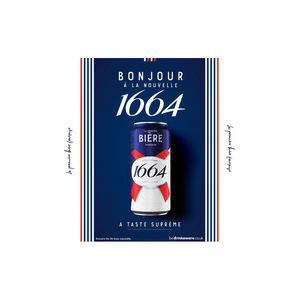 Vente en gros Usine Prix kronenbourg bière Lager / Light Color Kronenbourg 1664 Blanc Bière - Product Image 5