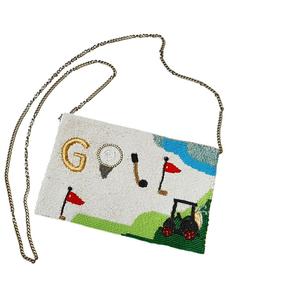 2025 tendencia colorida semilla cuentas fiesta embrague bordado bolso estilo bohemio bordado con cuentas embrague para mujer - Product Image 5